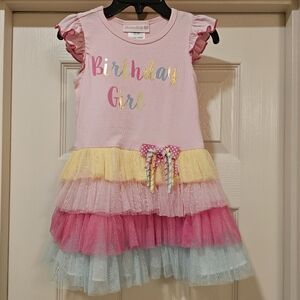 Bonnie Baby Birthday Girl Toddler Dress 2T